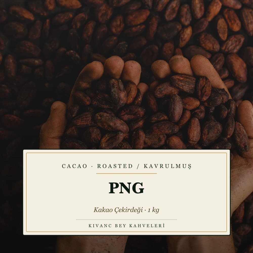 KIVANCBEY CACAO PNG ROASTED - KAVRULMUŞ 1000 G