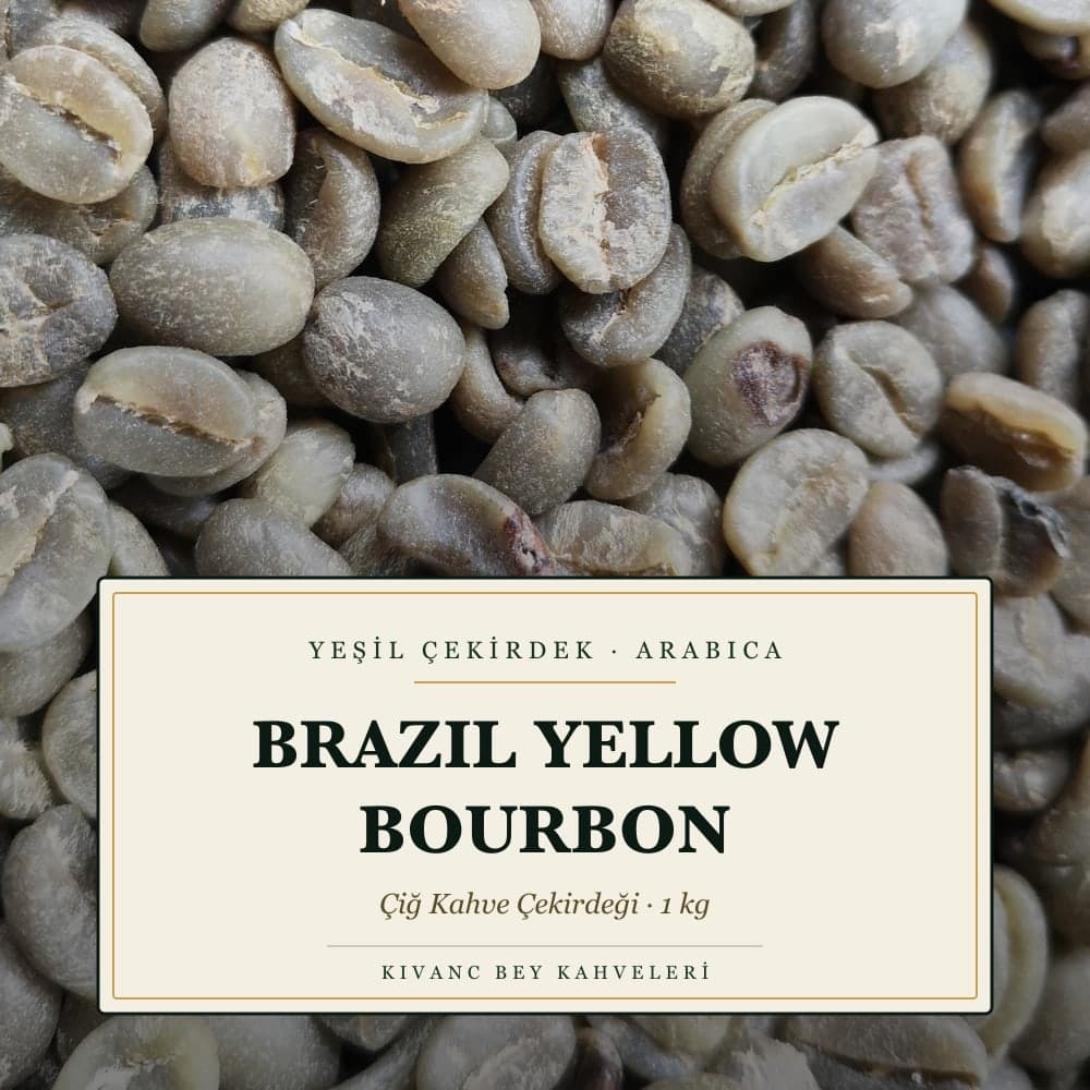 KIVANCBEY YEŞİL ÇEKİRDEK ARABICA BRAZIL YELLOW BOURBON 1000 G