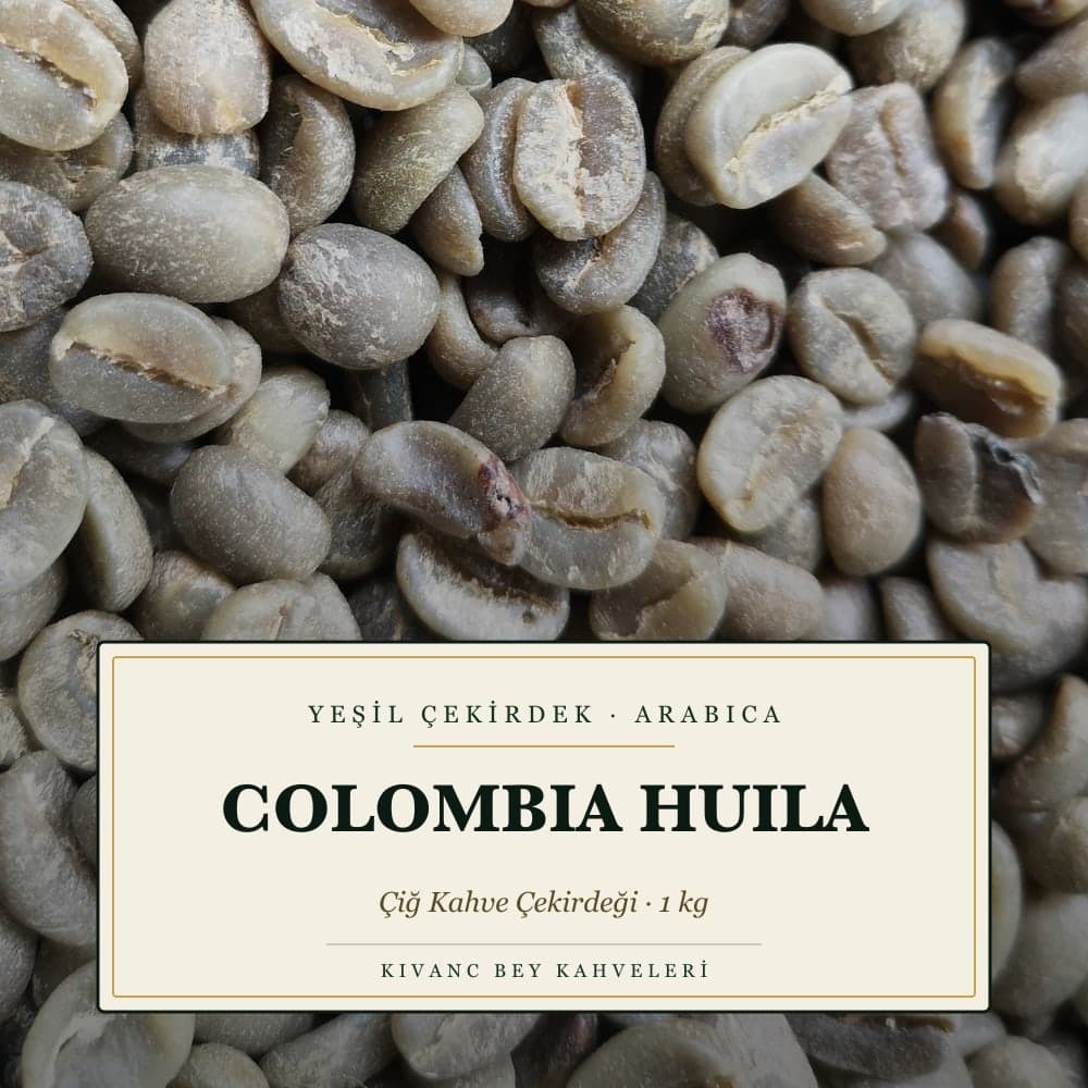 KIVANCBEY YEŞİL ÇEKİRDEK ARABICA COLOMBIA HUILA 1000 G