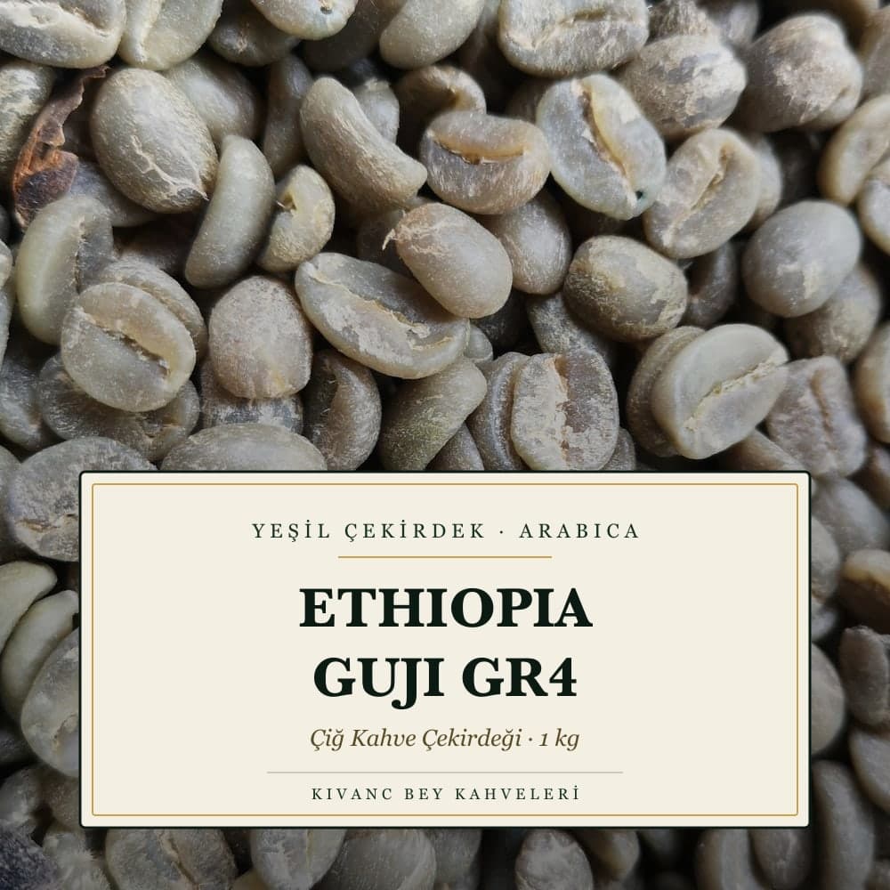 KIVANCBEY YEŞİL ÇEKİRDEK ARABICA ETHIOPIA GUJI Gr4 1000 G