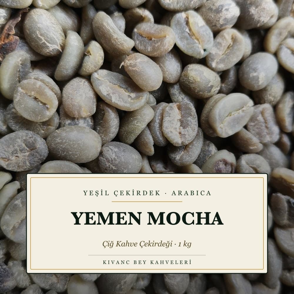 KIVANCBEY YEŞİL ÇEKİRDEK ARABICA YEMEN MOCHA 1000 G
