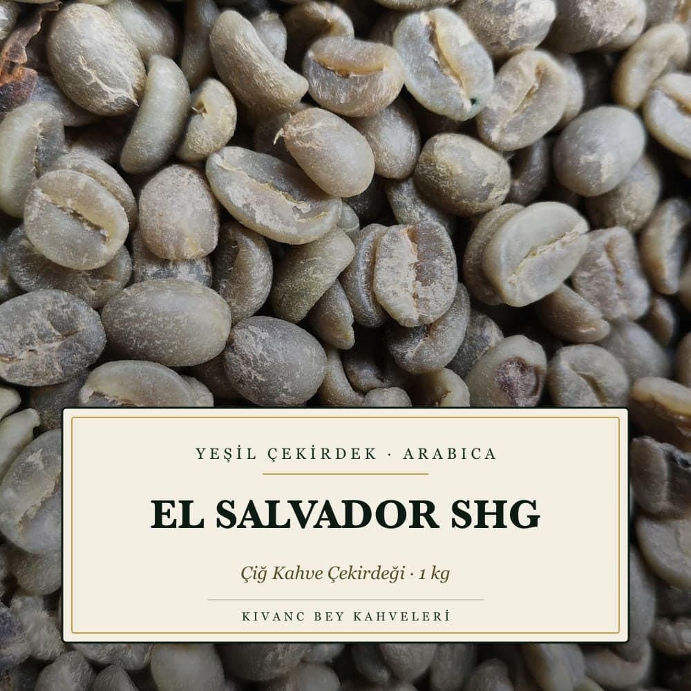 KIVANCBEY YEŞİL ÇEKİRDEK ARABICA EL SALVADOR SHG 1000 G