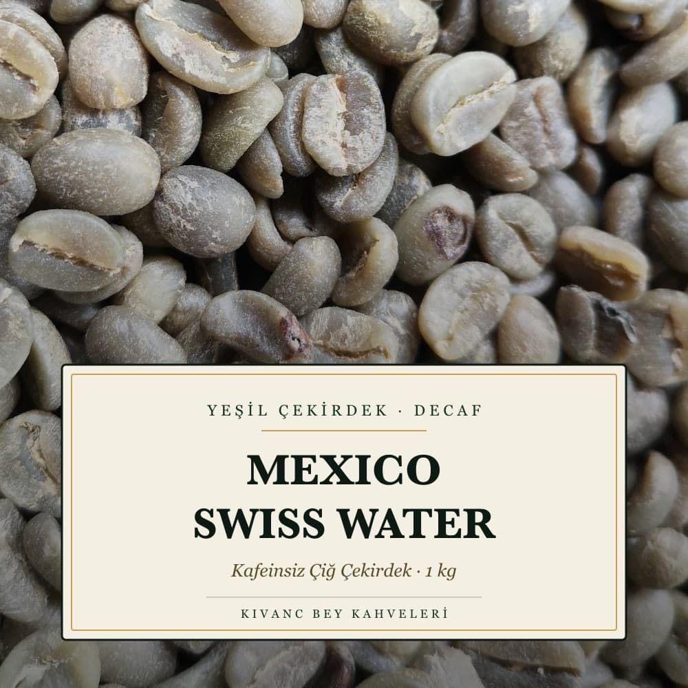 KIVANCBEY YEŞİL ÇEKİRDEK DECAF MEXICO SWISS WATER 1000 G