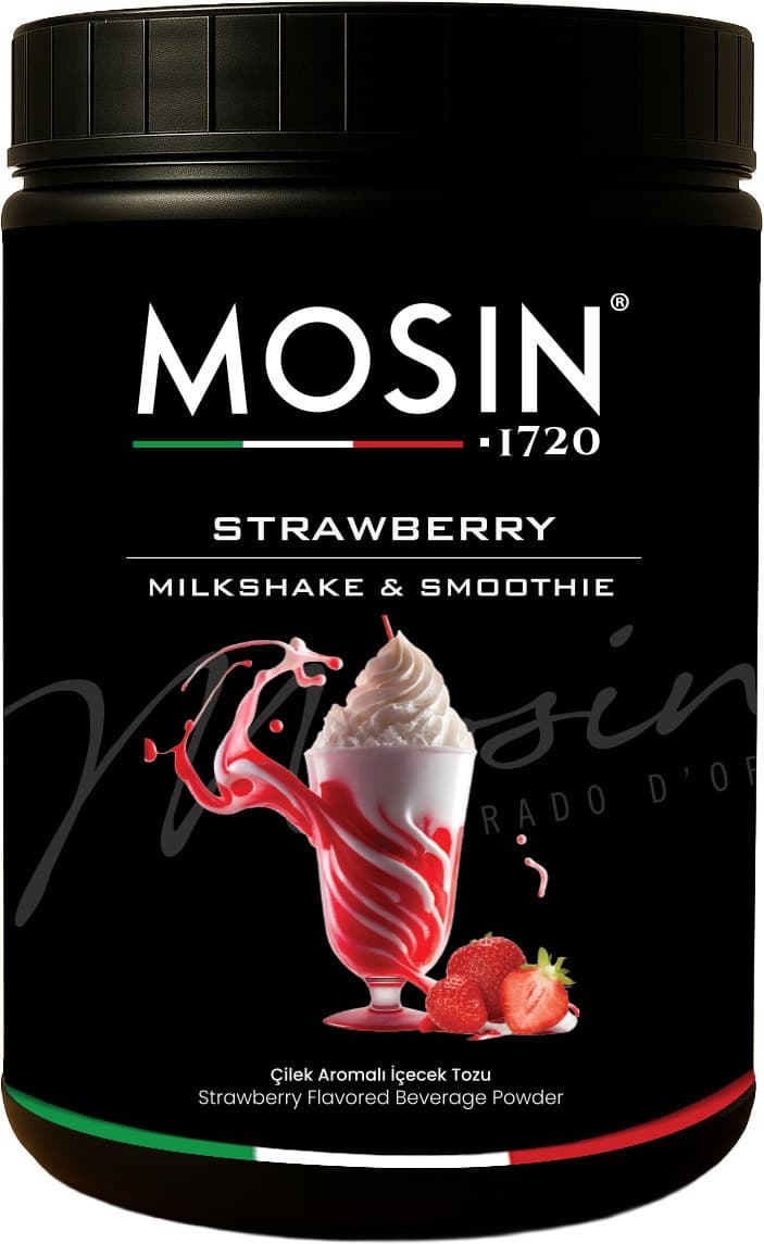 MOSİN1720 MİLKSHAKE TOZ ÇİLEK 1000 G