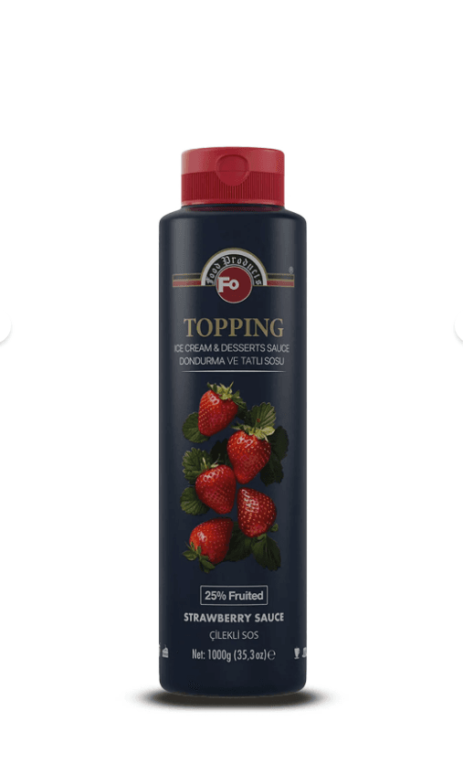 FO ÇİLEK TOPİNG SOS 1 KG