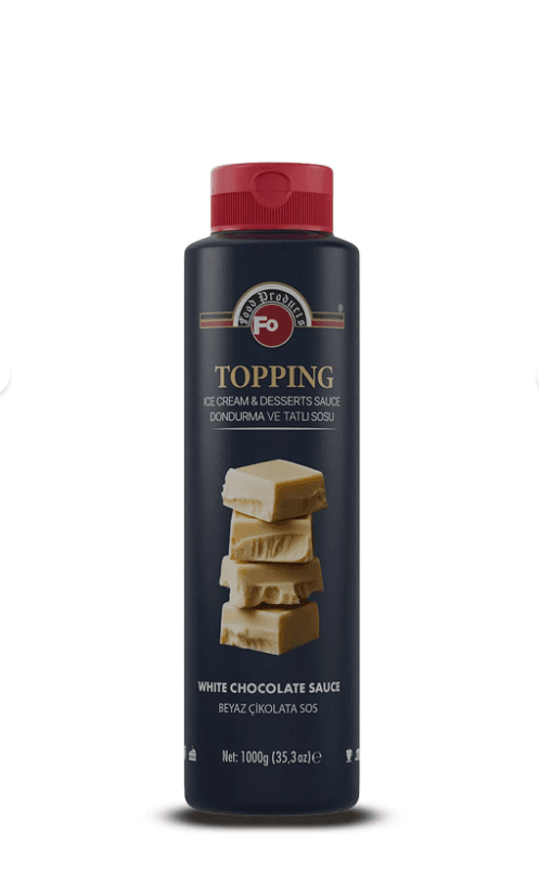 FO BEYAZ ÇİKOLATALI TOPİNG SOS 1 KG