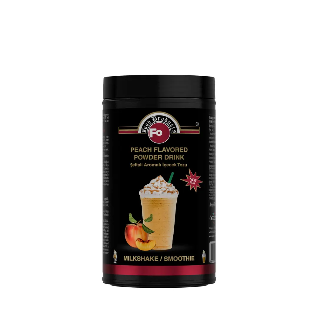 FO ŞEFTALİ AROMALI MİLKSHAKE İÇECEK TOZU 1 KG