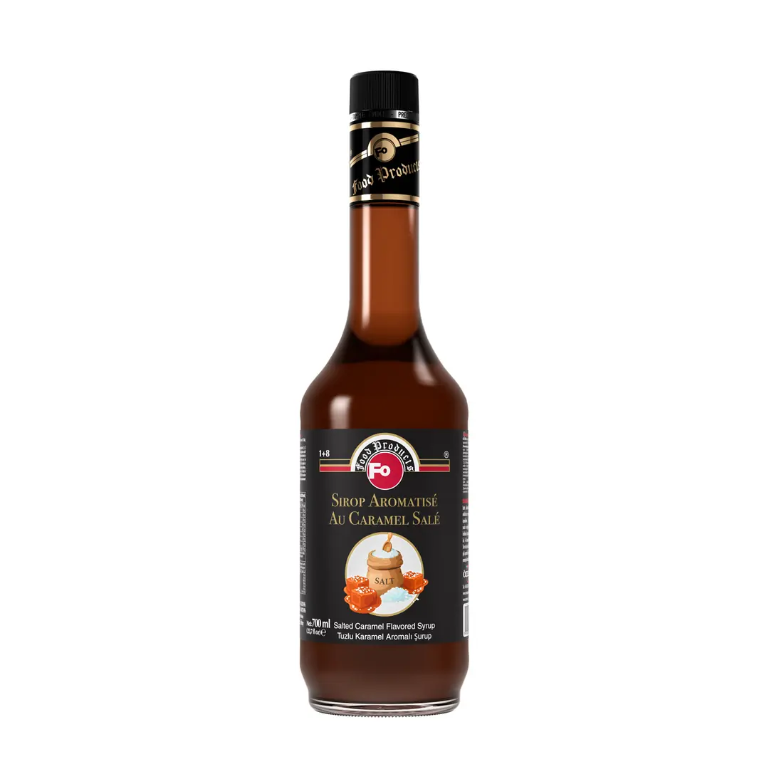 FO TUZLU KARAMEL SALTED AROMALI ŞURUP 700 ML