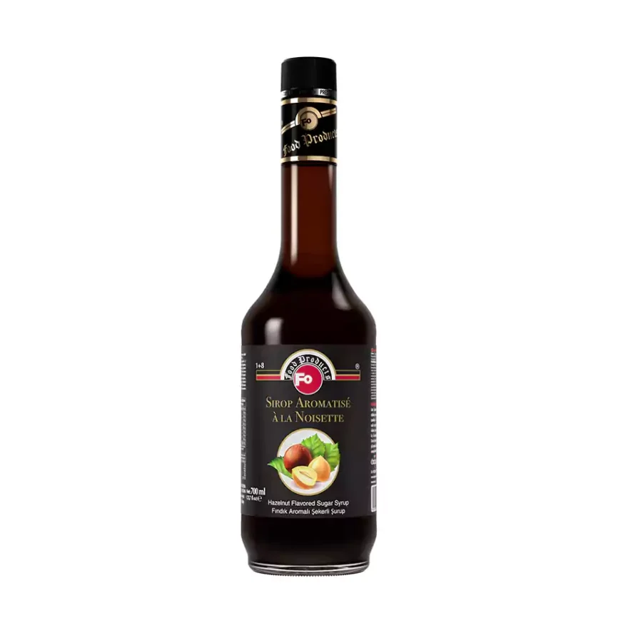 Fındık Aromalı Premium Şurup - Şekerli 700 ml