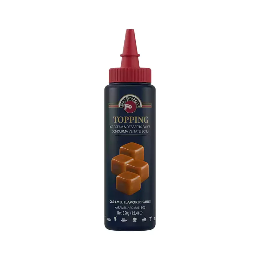 Karamel Aromalı Topping Dondurma Sosu 350 gr