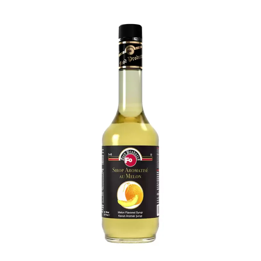 Kavun Aromalı Şurup - Premium Şekerli 700 ml