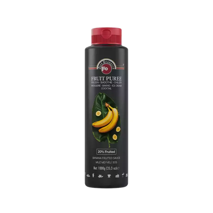 Muz Meyveli Sos - Frozen 1 kg