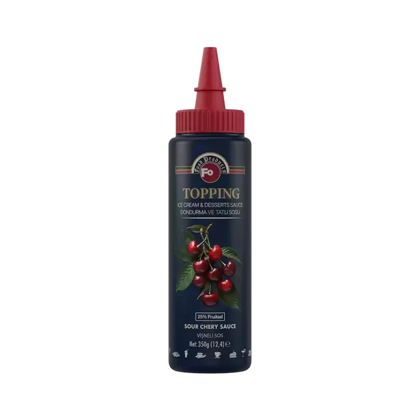 Vişneli Topping Dondurma Sosu 350 gr