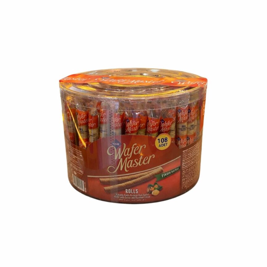 Wafer Master Rolls Fındık Kremalı Rulo Gofret
